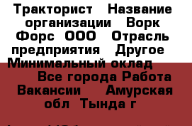 Тракторист › Название организации ­ Ворк Форс, ООО › Отрасль предприятия ­ Другое › Минимальный оклад ­ 43 000 - Все города Работа » Вакансии   . Амурская обл.,Тында г.